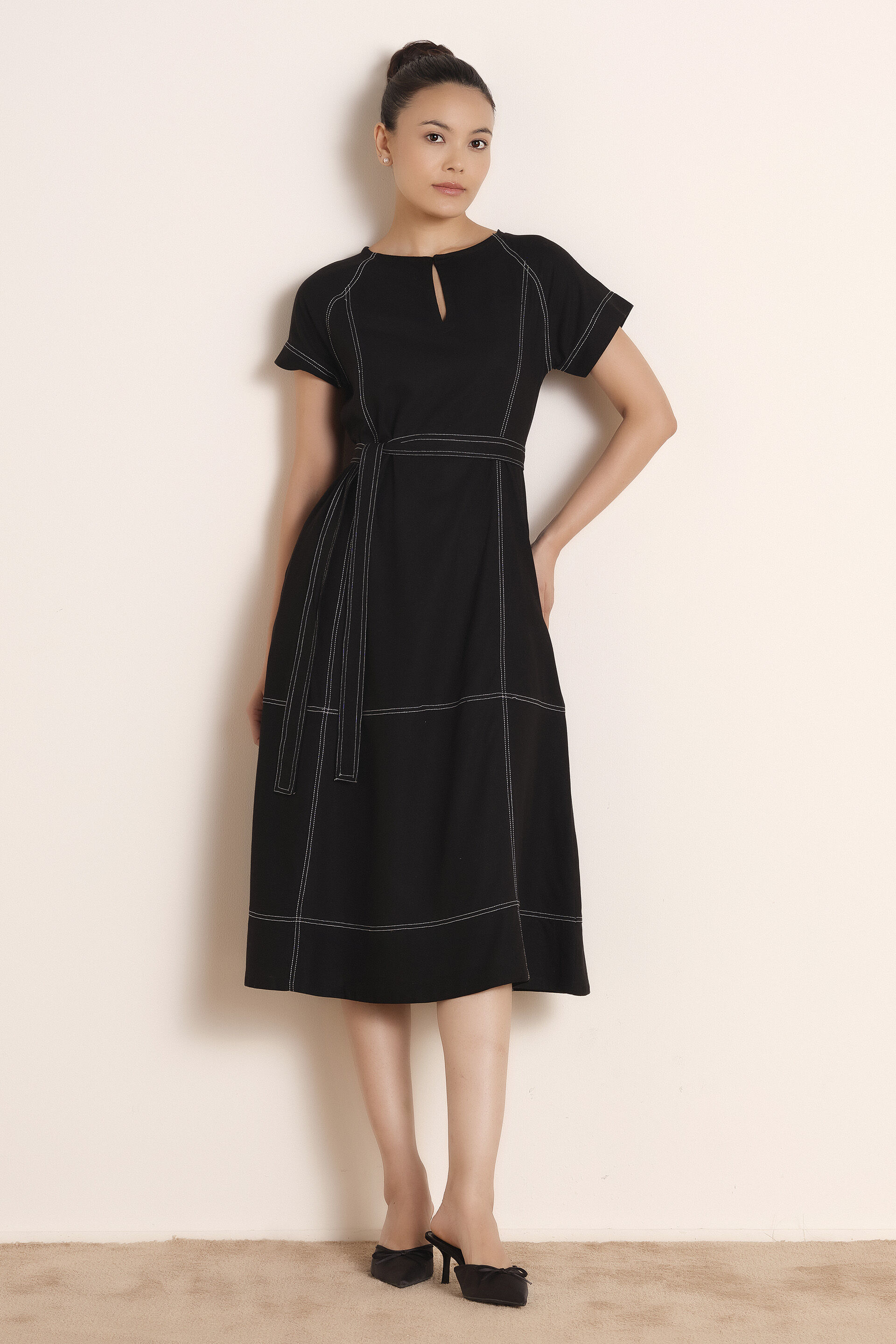 The Classic Black Dress, Black, image 4